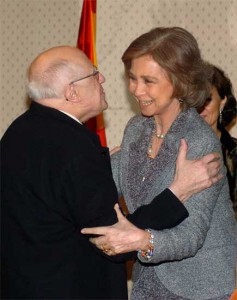 Reina y Rostropovich