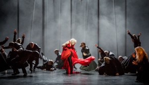 Roberto Devereux - Donizetti - Welsh National Opera - Wales Millennium Centre Sarah (Duchess of Nottingham) - Leah-Marian Jones Elisabetta (Queen of England) - Alexandra Deshorties Guglielmo Cecil (Lord William Cecil) - Geraint Dodd Un paggia (a page) - George Newton-Fitzgeral Gualiero Raleigh (Sir Walter Raleigh) - William Allenby Roberto Devereux (Robert, Earl of Essex) - Leonardo Capalbo Duca di Nottingham (Duke of Nottingham) - David Kempster Un familiare di Nottingham (Nottingham's servant) - Stephen Wells Conductor - Daniele Rustioni Director - Alessandro Talevi Designer - Madeleine Boyd Lighting - Matthew Haskins