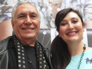 Antoni Parera Fons y la protagonista titular, María José Montiel, 