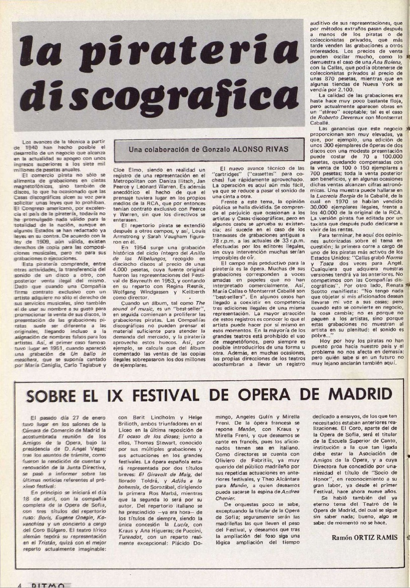 La piratería discográfica