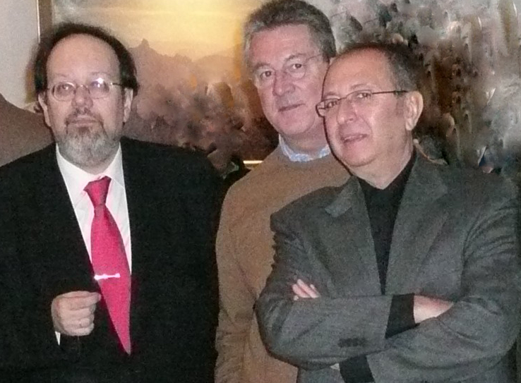 José Luis Pérez de Arteaga, Pedro González Mira y Gonzalo AlonsoAlonso