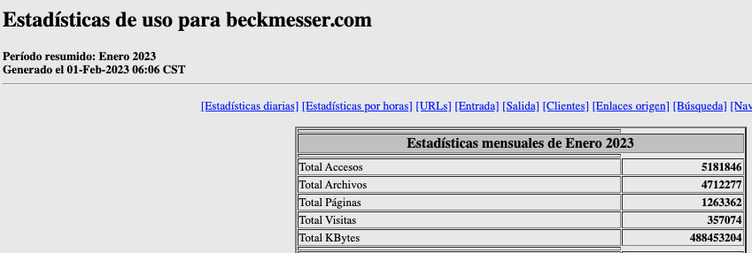 Estadisticas-beck-datos-enero-2023