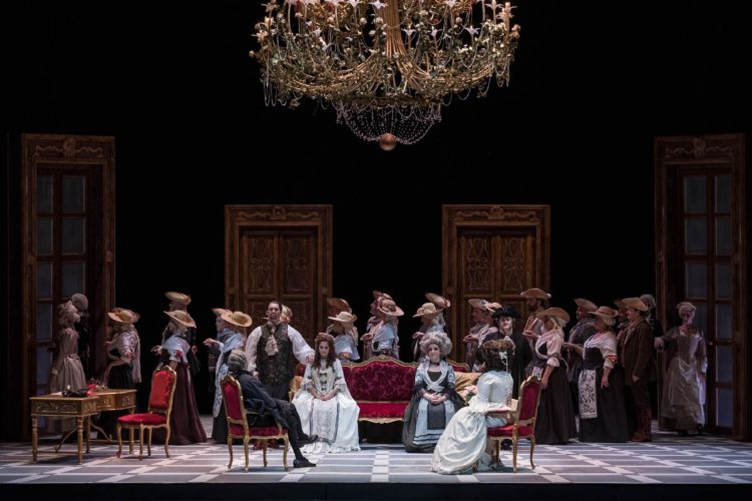Escena-de-Le-nozze-di-Figaro-por-Ivan-Stefanutti