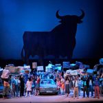 Escena de la producción en el Liceu de 'Carmen' - Previos de ópera Beckmesser