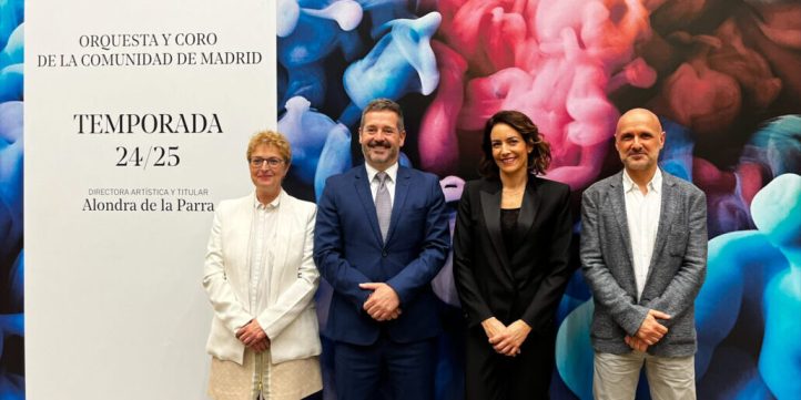 La Orquesta y Coro de la Comunidad de Madrid (ORCAM) presentó su temporada 2024/25, la primera con Alondra de la Parra al frente de la formación. La programación diseñada consta de catorce conciertos que tendrán lugar en el Auditorio Nacional, con dos ciclos principales.