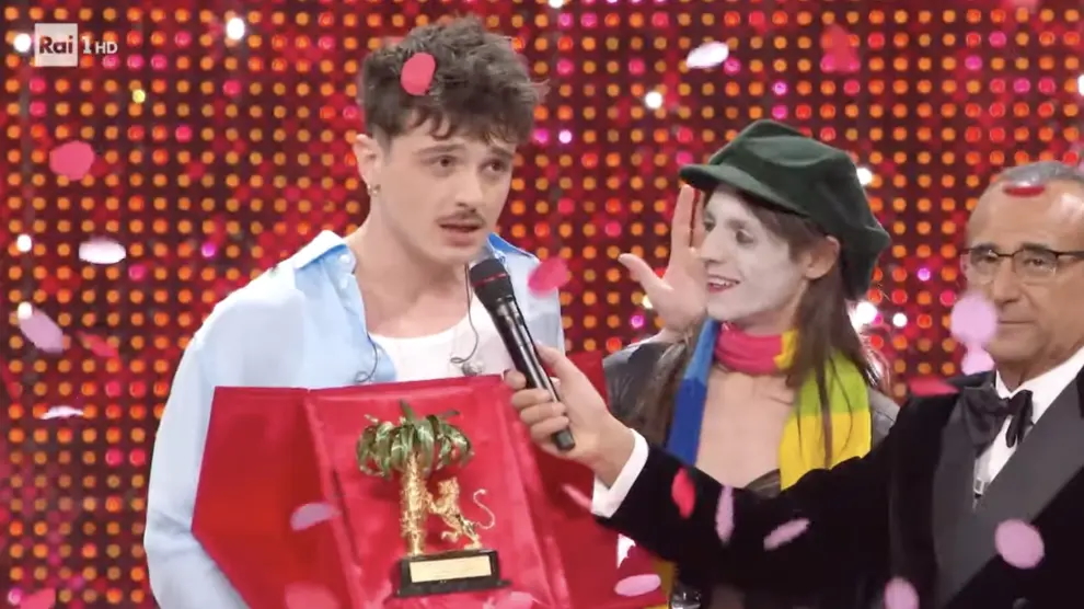 olly vence el festival de San Remo 2025