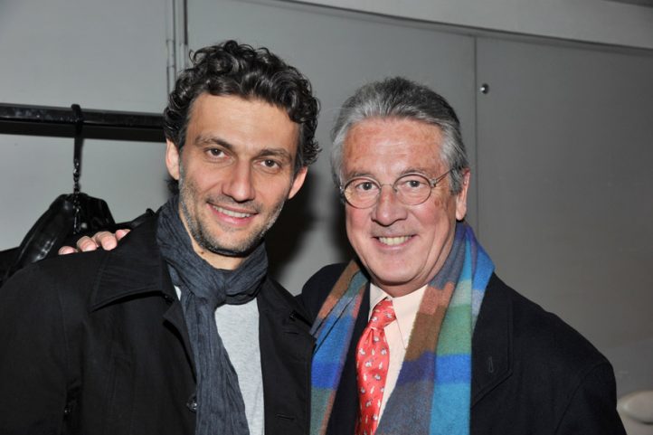 Jonas Kaufmann con Gonzalo Alonso en el Liceo en marzo 2014