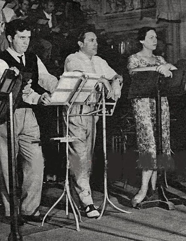 Mario del Monaco, Renata Tebaldi, Ettore Bastianini