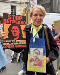 Anna Netrebko, Protestas callejeras