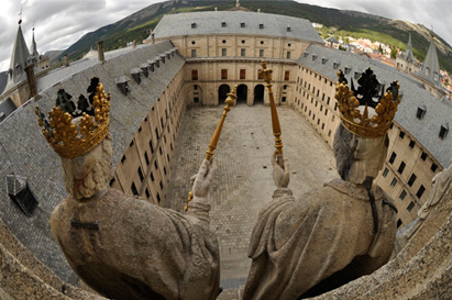 Patio Reyes Monasterio Escorial. Verdi El Escorial