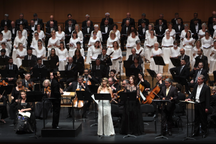 Johanna Winkel, Steve Davislim, Ana Ibarra, Thomas Laske, Sofía Esparza, Sinfónica de Navarra, Perry So
