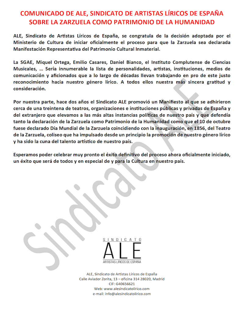 COMUNICADO-ALE-SOBRE-LA-ZARZUELA
