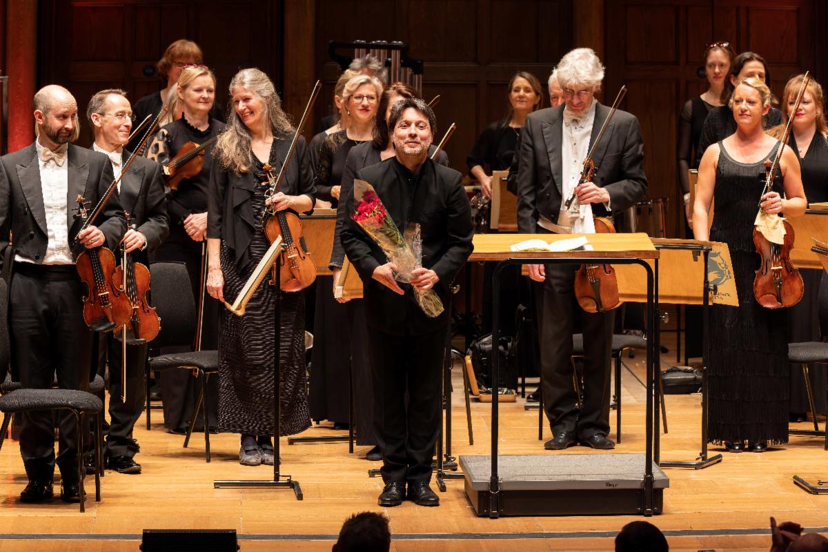 Roberto Forés en su debut con la English Chamber Orchestra