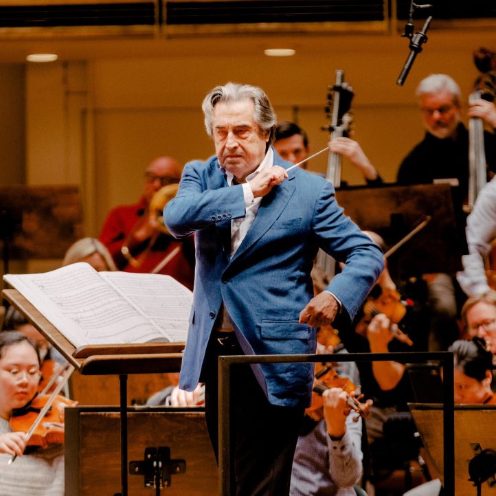 Muti, dirigió el Concierto de Europa