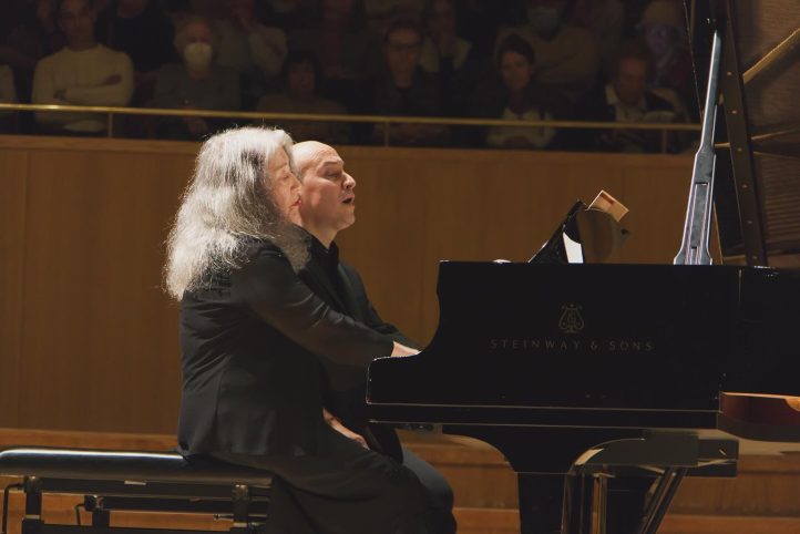 Crítica: Faltó la referencia a Pollini; Argerich y Goerner en el Auditorio Nacional