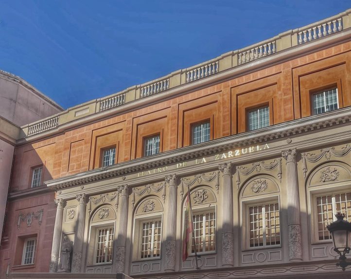 Teatro de la zarzuela fachada