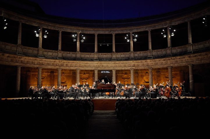 Pablo Heras-Casado, reencuentro con el Festival de Granada Obras de Brahms. Orquesta Sinfónica SWR Stuttgart. Alexandre Kantorow, piano. Pablo  Heras-casado, director. Festival de Granada. Granada, 13 y 14 de julio 2025.