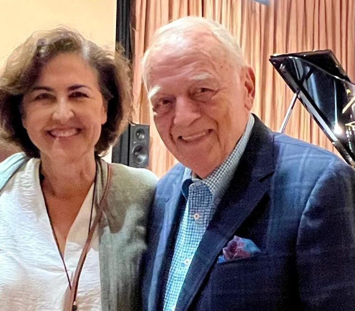 Foto Joaquin Soriano con Rosa Torres-Pardo